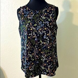 Floral Sleeveless Top